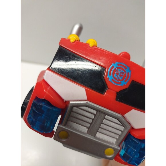 Playskool Heroes Transformers Rescue Bots Optimus Prime Collectible Display Toy - Picture 14 of 15